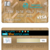 editable template, Malta Central bank visa classic card, fully editable template in PSD format