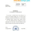 editable template, USA Springside Mortgage bank account reference letter template in Word and PDF format