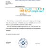 editable template, Canada JPMorgan Chase bank account reference letter template in Word and PDF format