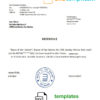 editable template, San Marino Banca di San Marino bank reference letter template in Word and PDF format