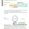 editable template, Somalia Dara Salaam Bank bank reference letter template in Word and PDF format