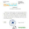editable template, Spain Self Bank bank reference letter template in Word and PDF format