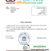 editable template, Sudan National Bank of Sudan bank account balance reference letter template in Word and PDF format