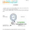 editable template, USA Discover bank account reference letter template in Word and PDF format