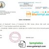 editable template, Guatemala Bank of Guatemala bank account reference letter template in Word and PDF format