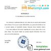 editable template, Korea Industrial Bank of Korea bank account reference letter template in Word and PDF format