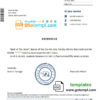 editable template, USA Bank of the West bank account reference letter template in Word and PDF format