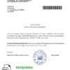 editable template, San Marino Cassa di Risparmio bank reference letter template in Word and PDF format