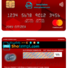 editable template, USA Bank of America bank mastercard fully editable template in PSD format