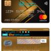 editable template, USA Bank of New York Mellon mastercard gold  fully editable template in PSD format