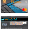 editable template, USA California BlueVine bank mastercard fully editable template in PSD format