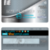 editable template, USA Charles Schwab & Co bank American Express card fully editable template in PSD format