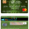 editable template, USA Commerce bank mastercard fully editable template in PSD format