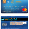 editable template, USA Fifth Third bank mastercard fully editable template in PSD format