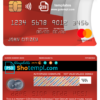 editable template, USA Georgia Gainesville First century bank mastercard fully editable template in PSD format