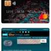 editable template, USA MOVO bank mastercard fully editable template in PSD format