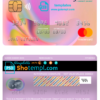 editable template, USA Missouri Together Credit Union bank mastercard fully editable template in PSD format