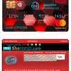 editable template, USA North Carolina BB&T Corp. bank mastercard fully editable template in PSD format