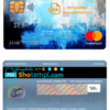 editable template, USA Springside Mortgage bank mastercard fully editable template in PSD format