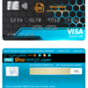 editable template, USA Sutton bank visa signature card fully editable template in PSD format