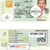 editable template, Pakistan ID template in PSD format, fully editable