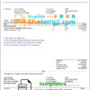 editable template, USA Handyman Home Service Company invoice template in Word and PDF format, fully editable