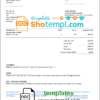 editable template, Germany OpenProject leading open source project management software invoice template in Word and PDF format, fully editable
