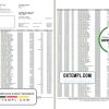 editable template, Philippines PNB bank statement template in Excel and PDF format (4 pages)
