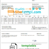 editable template, India Vijaya Traders Private Limited Company invoice template in Word and PDF format, fully editable