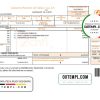 editable template, Costa Rica Compañía Nacional de Fuerza y Luz, S.A. (CNFL) utility bill template in Word and PDF format