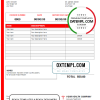editable template, # red health medical universal multipurpose invoice template in Word and PDF format, fully editable