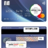 editable template, Nepal bank Nepal mastercard, fully editable template in PSD format
