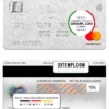 editable template, Nepal Kumari bank mastercard, fully editable template in PSD format
