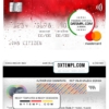 editable template, Netherlands Amsterdam Trade bank mastercard, fully editable template in PSD format