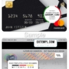editable template, Singapore DBS bank mastercard, fully editable template in PSD format
