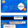editable template, Sweden Nordea Bank AB bank mastercard, fully editable template in PSD format