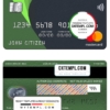 editable template, Taiwan Cooperative Bank mastercard, fully editable template in PSD format