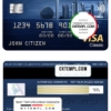 editable template, UAE First Abu Dhabi Bank visa classic card, fully editable template in PSD format