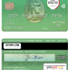 editable template, USA Waste Management bank AMEX card template in PSD format, fully editable