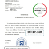 editable template, Ukraine Privatbank reference letter template in Word and PDF format