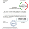 editable template, United Kingdom Barclays bank reference letter template in Word and PDF format
