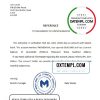 editable template, United Kingdom Monzo bank reference letter template in Word and PDF format