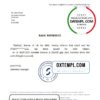 editable template, United Kingdom Starling bank reference letter template in Word and PDF format