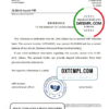 editable template, United Kingdom Yorkshire bank reference letter template in Word and PDF format