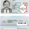 editable template, Czech permanent resident card template in PSD format, fully editable (scan + photo look PSD files)