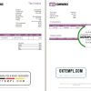 editable template, Ireland WooCommerce tax invoice template in .doc and .pdf format, fully editable