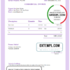 editable template, # expert blended universal multipurpose invoice template in Word and PDF format, fully editable