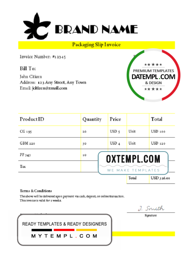 editable template, # fine premium universal multipurpose invoice template in Word and PDF format, fully editable