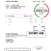 editable template, # fix fashion universal multipurpose invoice template in Word and PDF format, fully editable