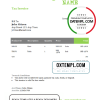editable template, # flawless blend universal multipurpose invoice template in Word and PDF format, fully editable
